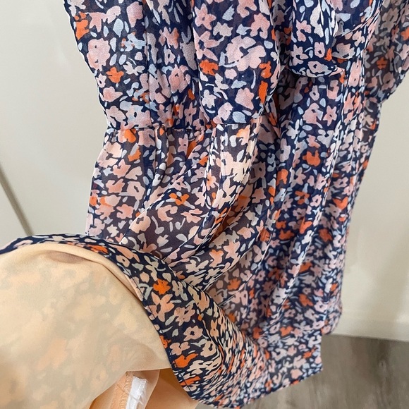 BCBGeneration Floral Sleeveless Mini Dress Size Medium - Picture 6 of 8